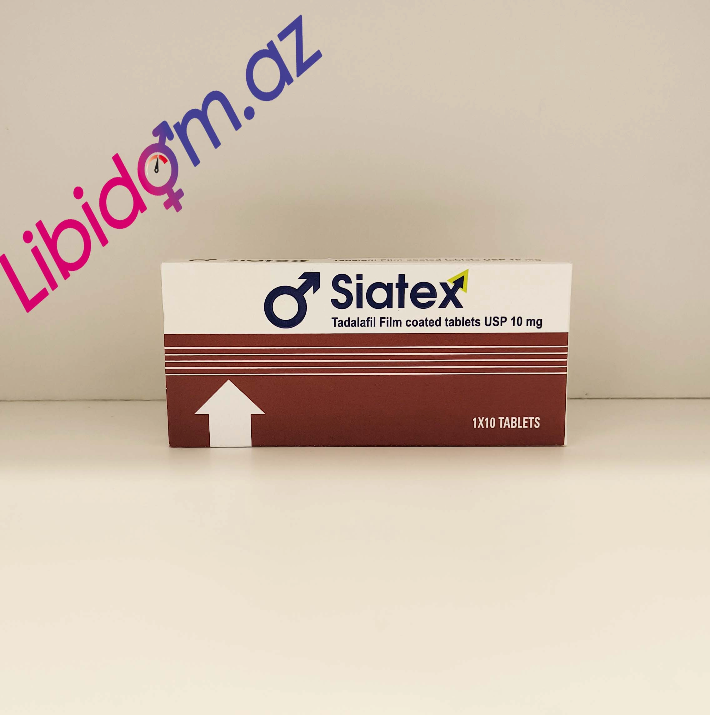Siatex tadalafil N10 - Erektil Funksiya Yaxşılaşdırıcı Tablet