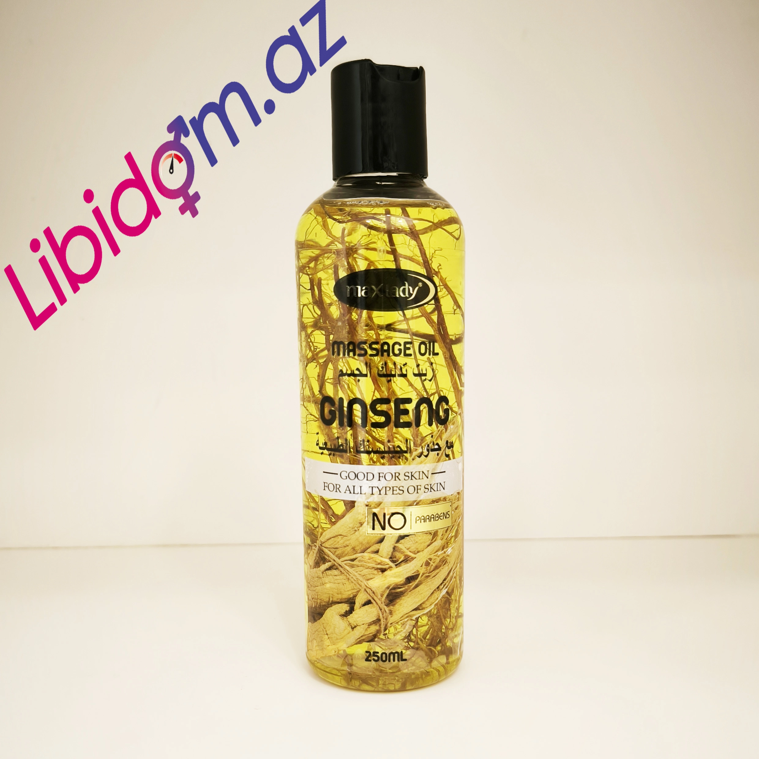 Maxlady Ginseng massage oil İntim gellər və kremlər