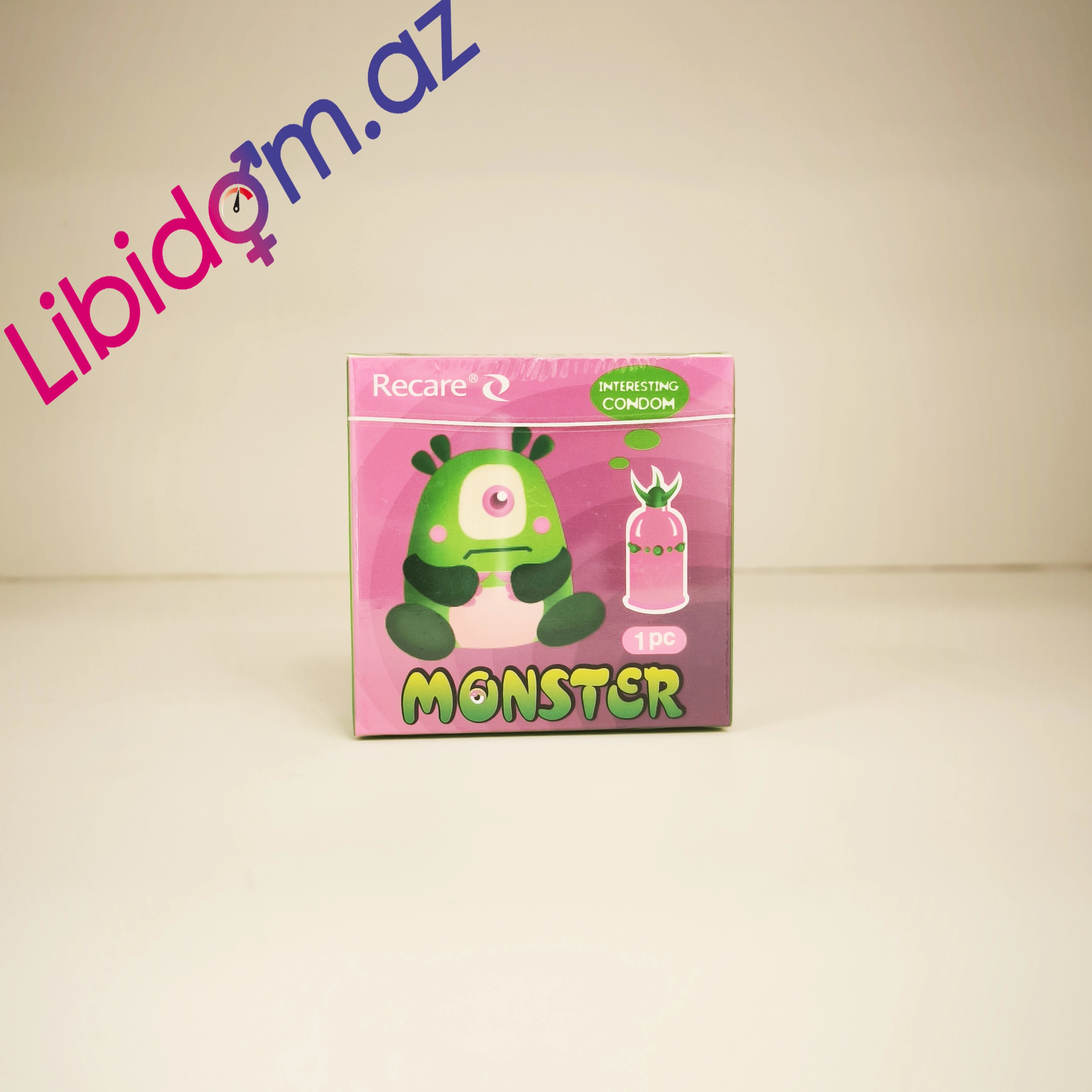 Monster interesting condom Qoruyucular