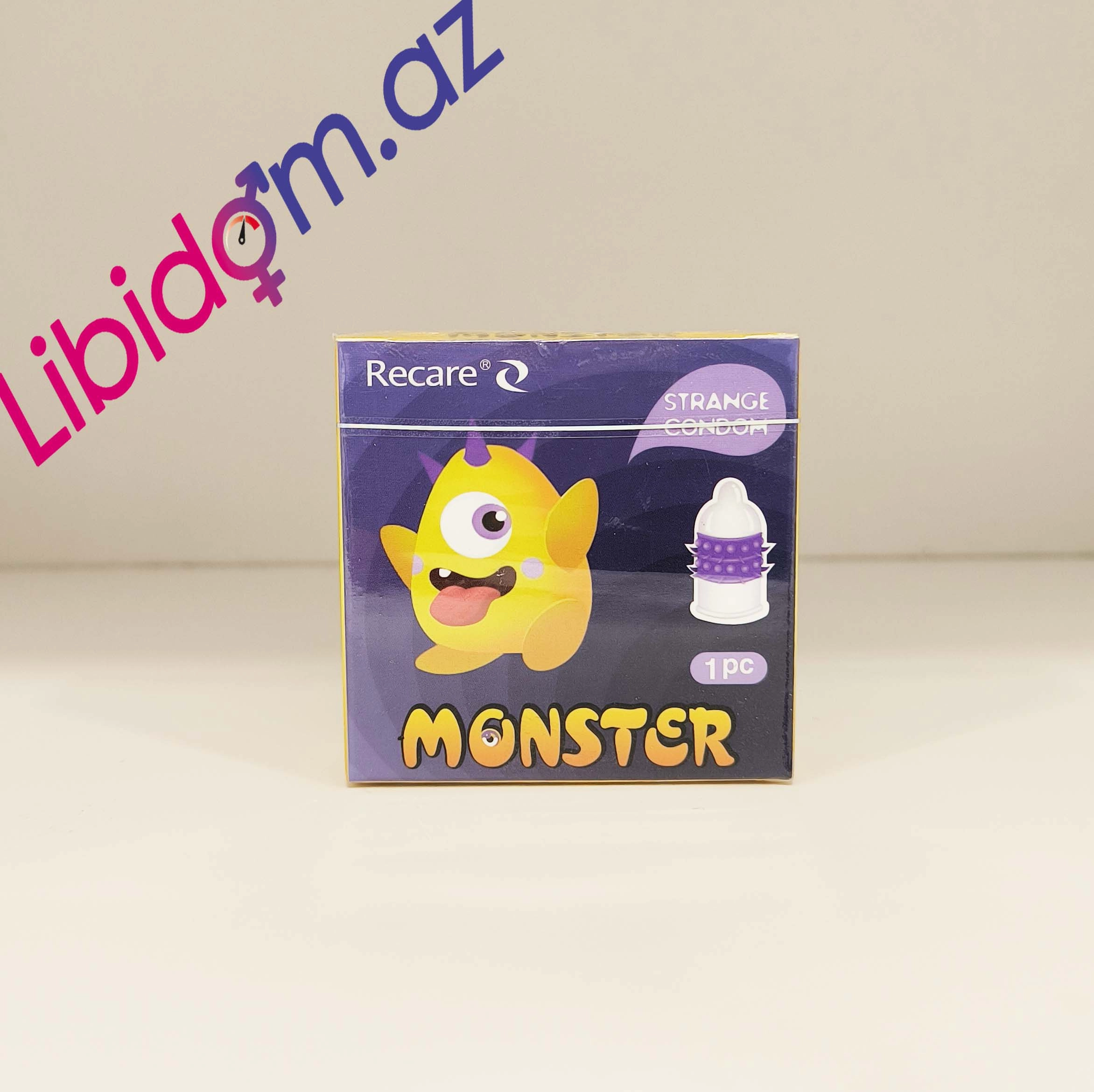 Monster Strange Condom N1 – Cinsi Həzzi Artıran Xüsusi Prezervativ Qoruyucular