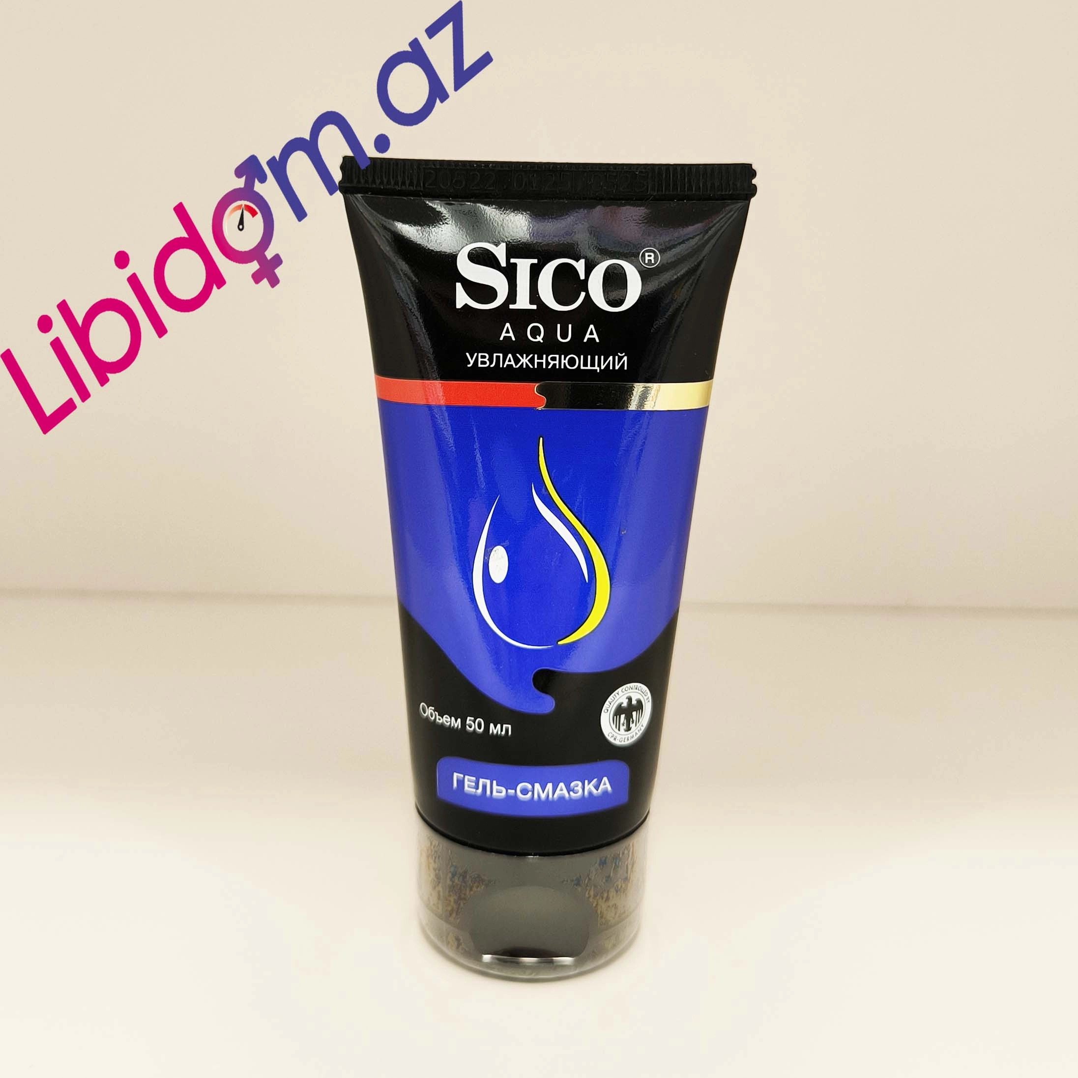 Sico Aqua Gel 50ml - Həssaslıq Artıran və Təbii Nəmləndirici Su Əsaslı Gel İntim gellər və kremlər
