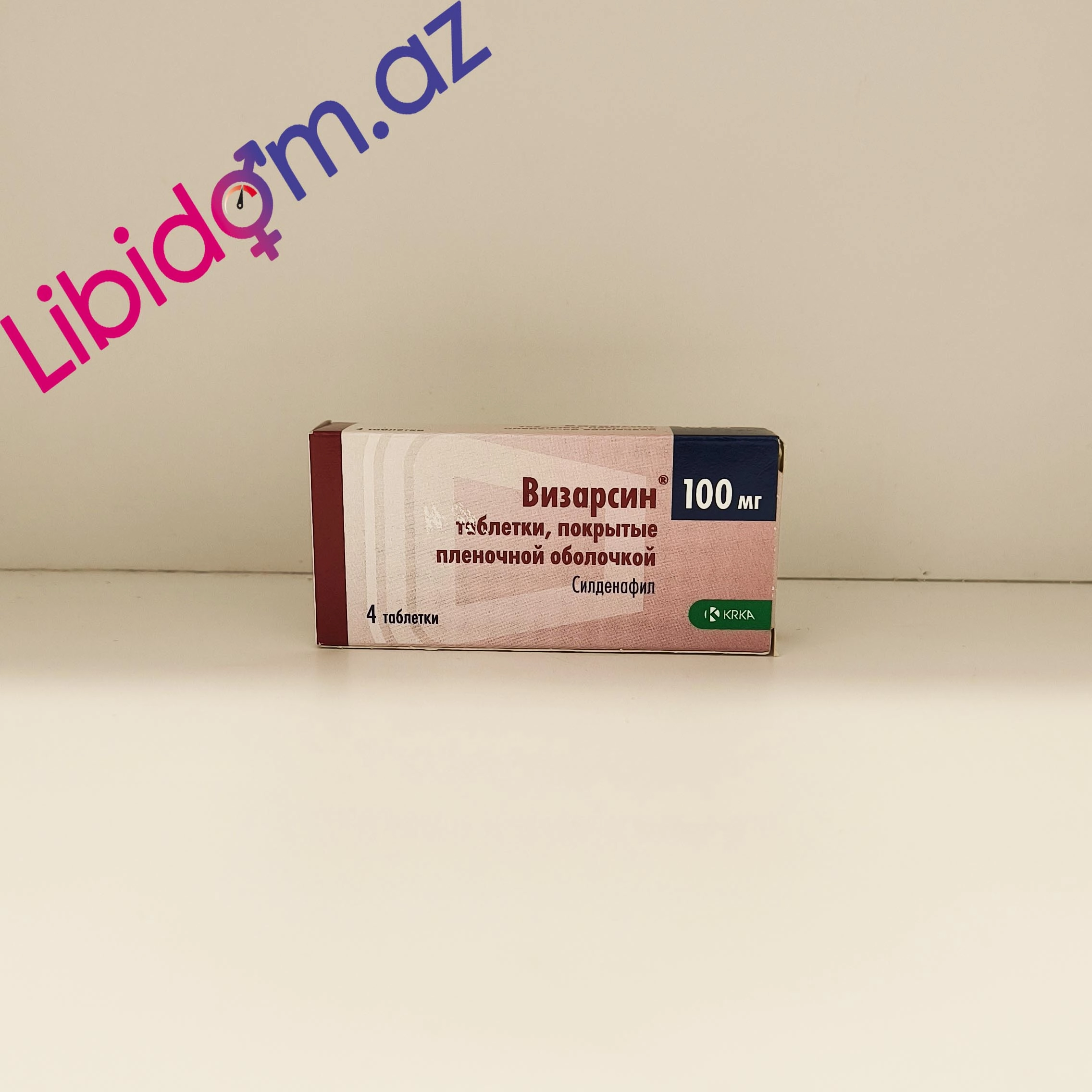 Vizarsin N4 100MG Cinsi istəyi artıran məhsullar / Geciktiricilər