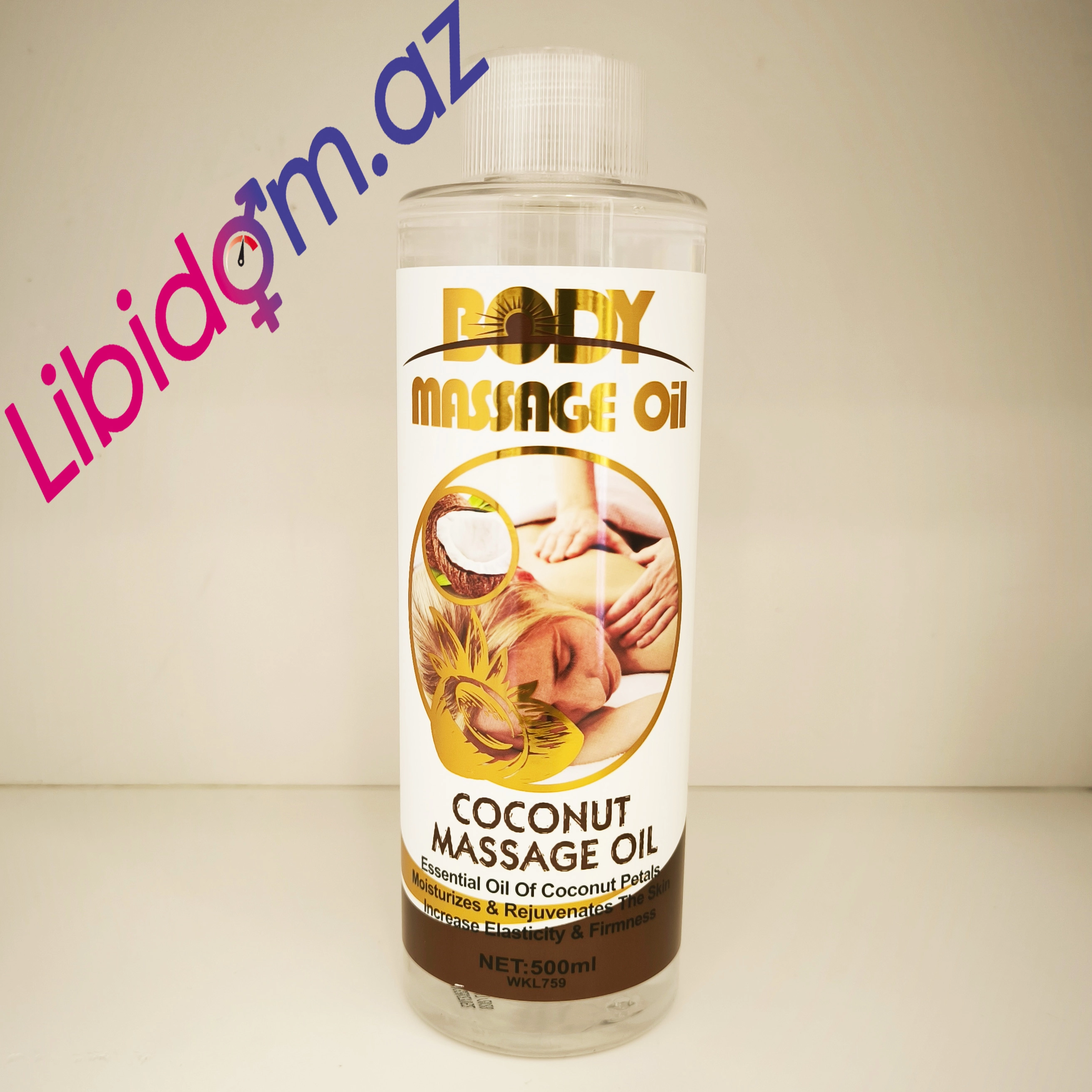 Body Coconut massage oil İntim gellər və kremlər