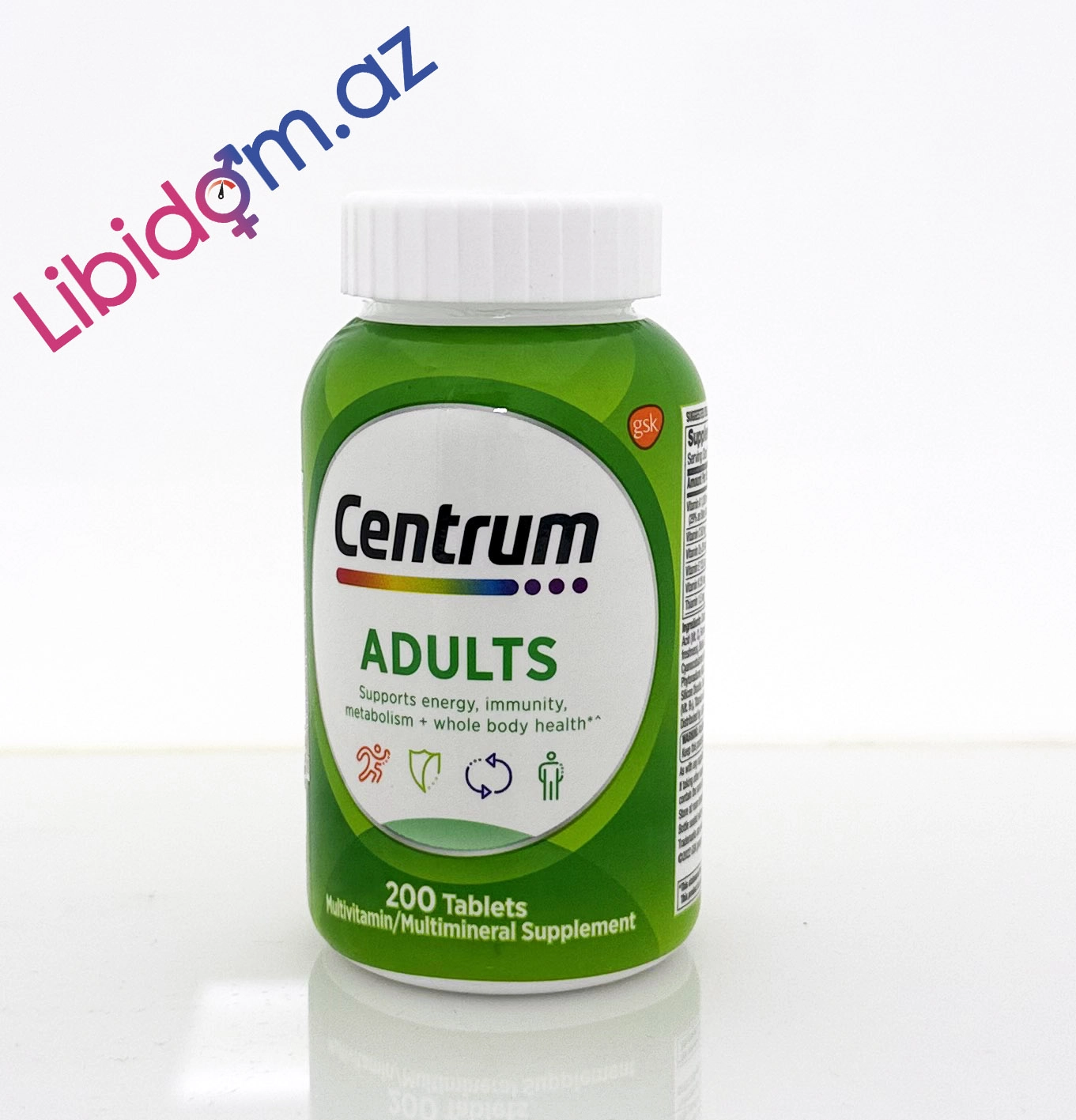 Centrum Adults 200 Tablets Müalicəvi dərmanlar