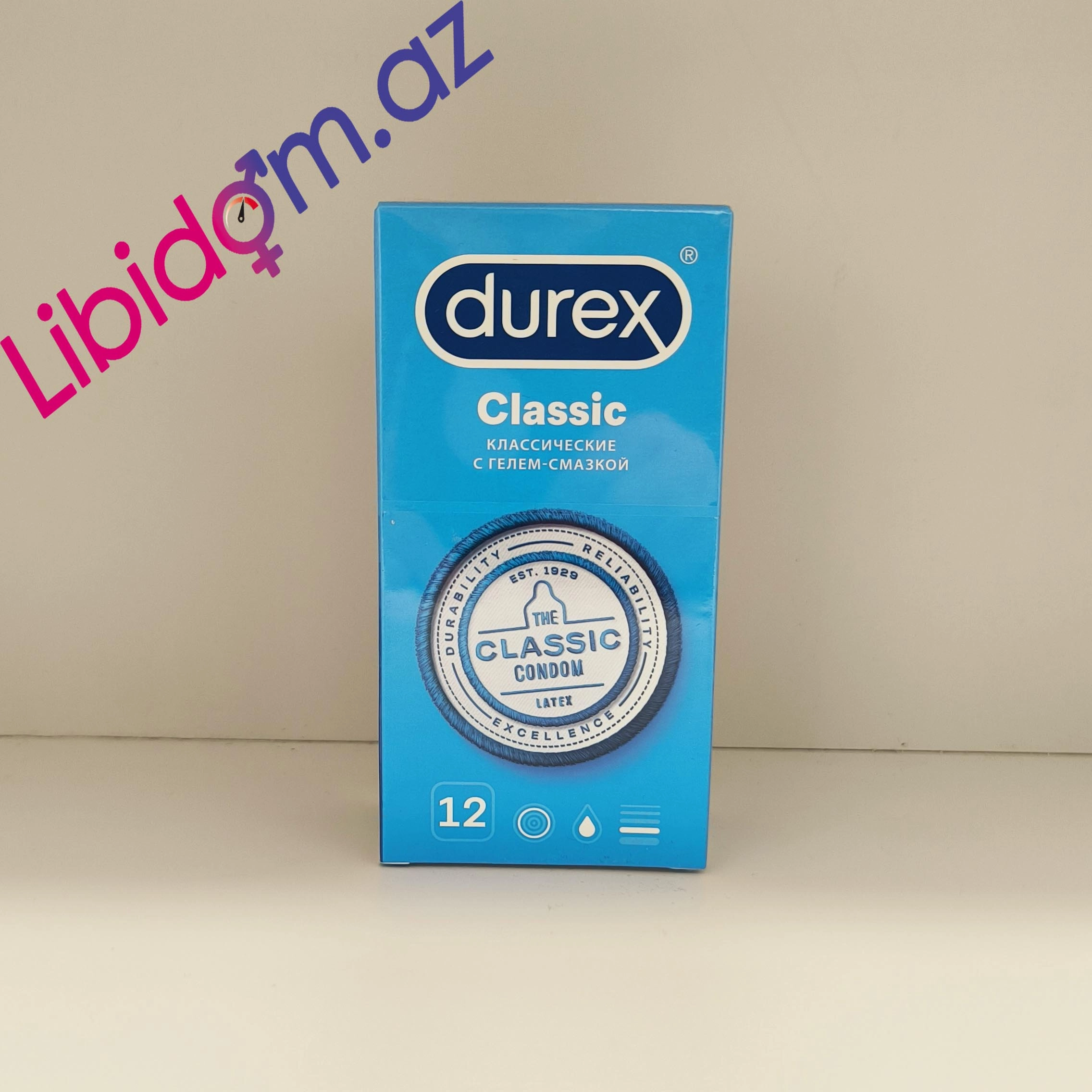 Durex Classic N12 Qoruyucular