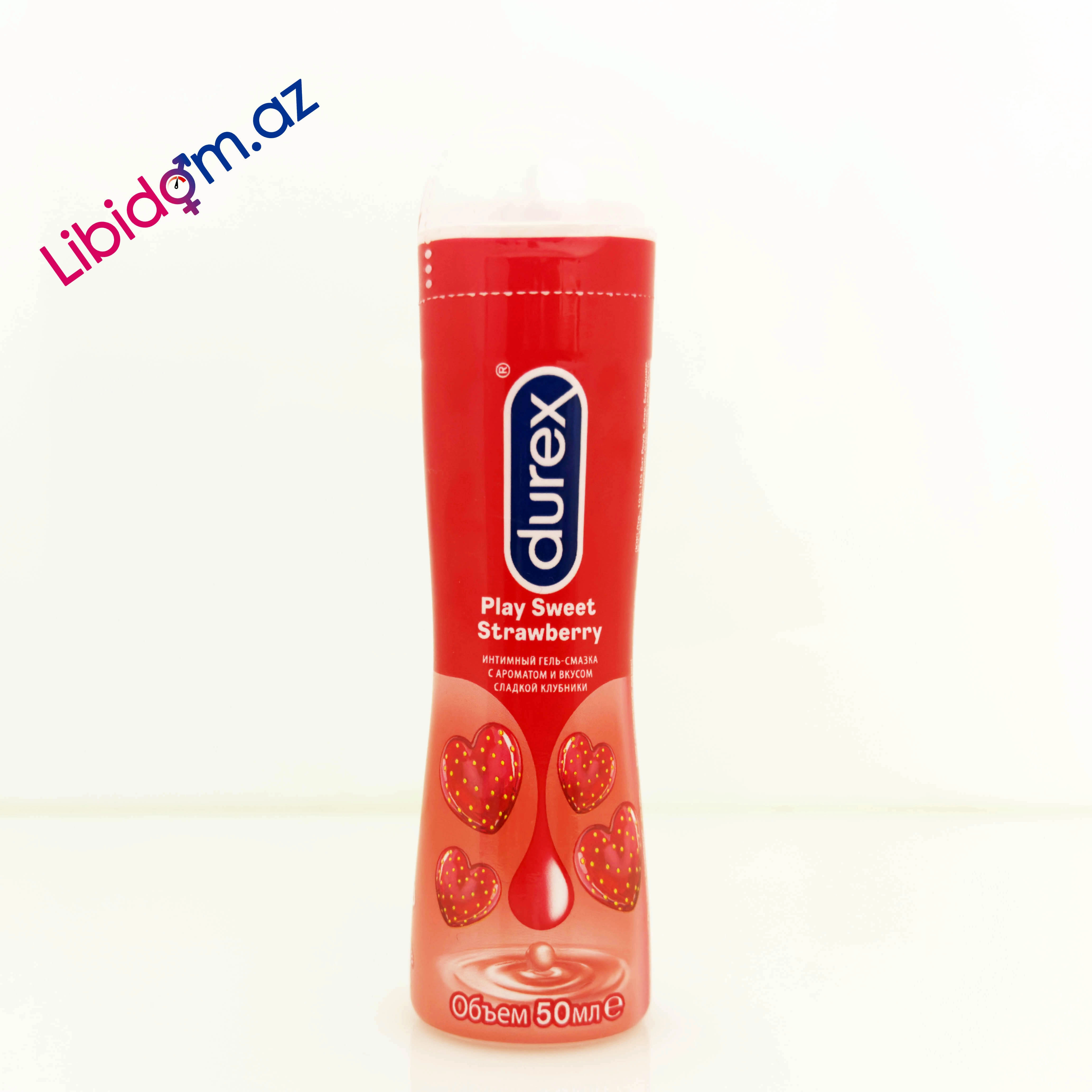 Durex Play Sweet Strawberry 50ml İntim gellər və kremlər