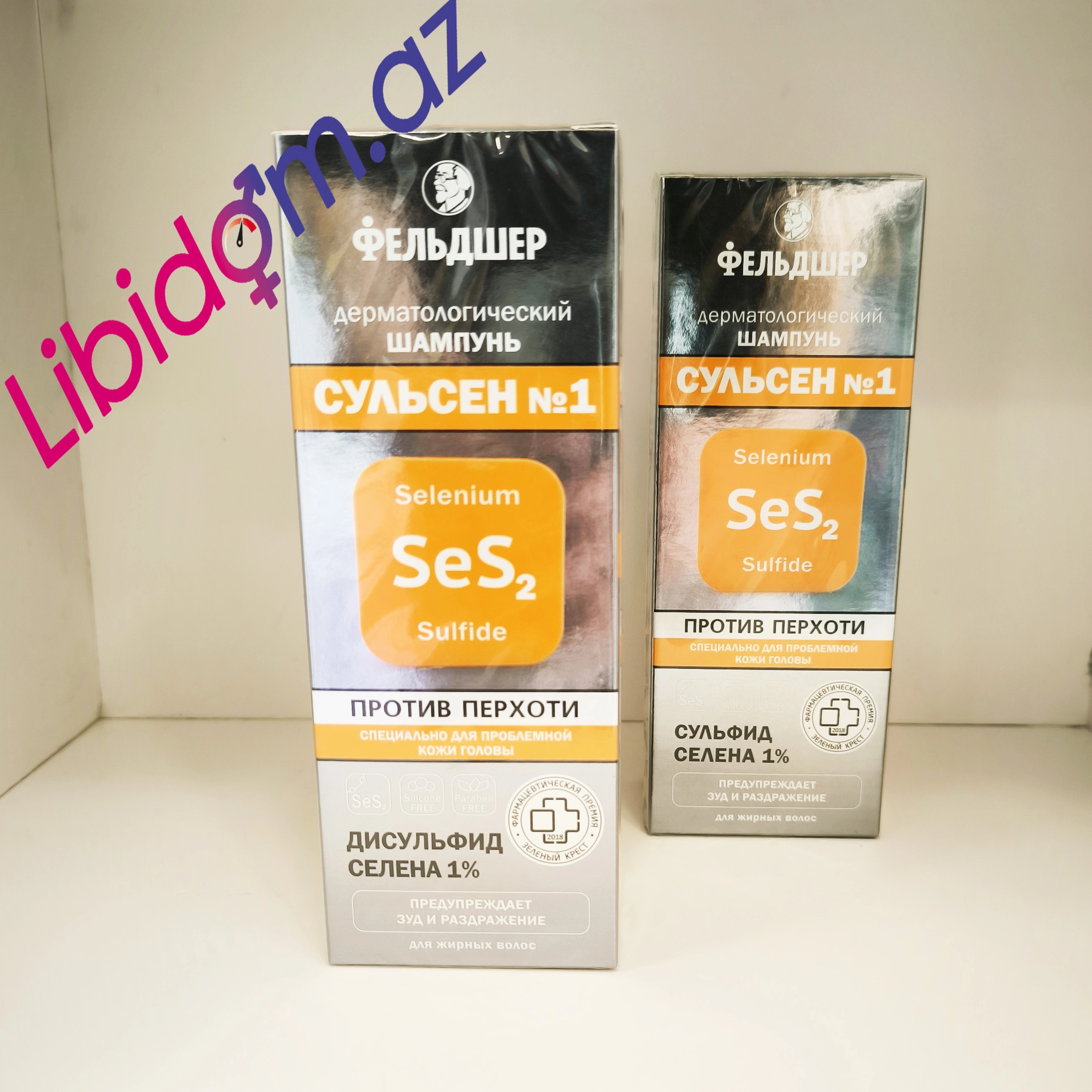 Feldşer Ses2 selenium şampun İntim gellər və kremlər