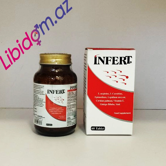 İnfert Tablet- Təbii tərkibli geciktirici Cinsi istəyi artıran məhsullar / Geciktiricilər