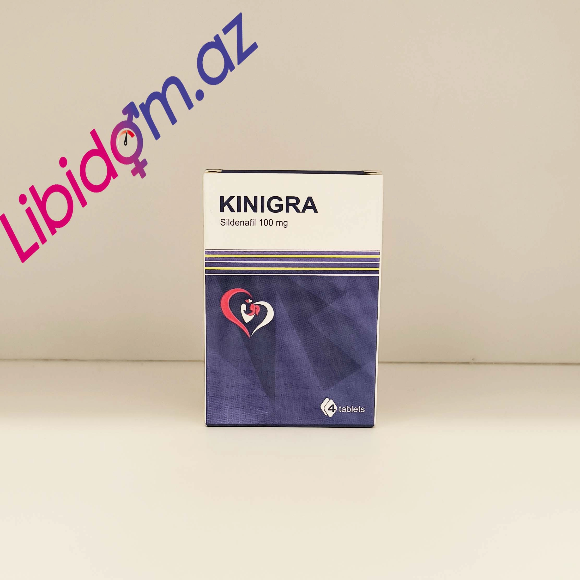 Kinigra N4 – Sildenafil Tərkibli Erektil Funksiya Yaxşılaşdırıcı Tablet Müalicəvi dərmanlar