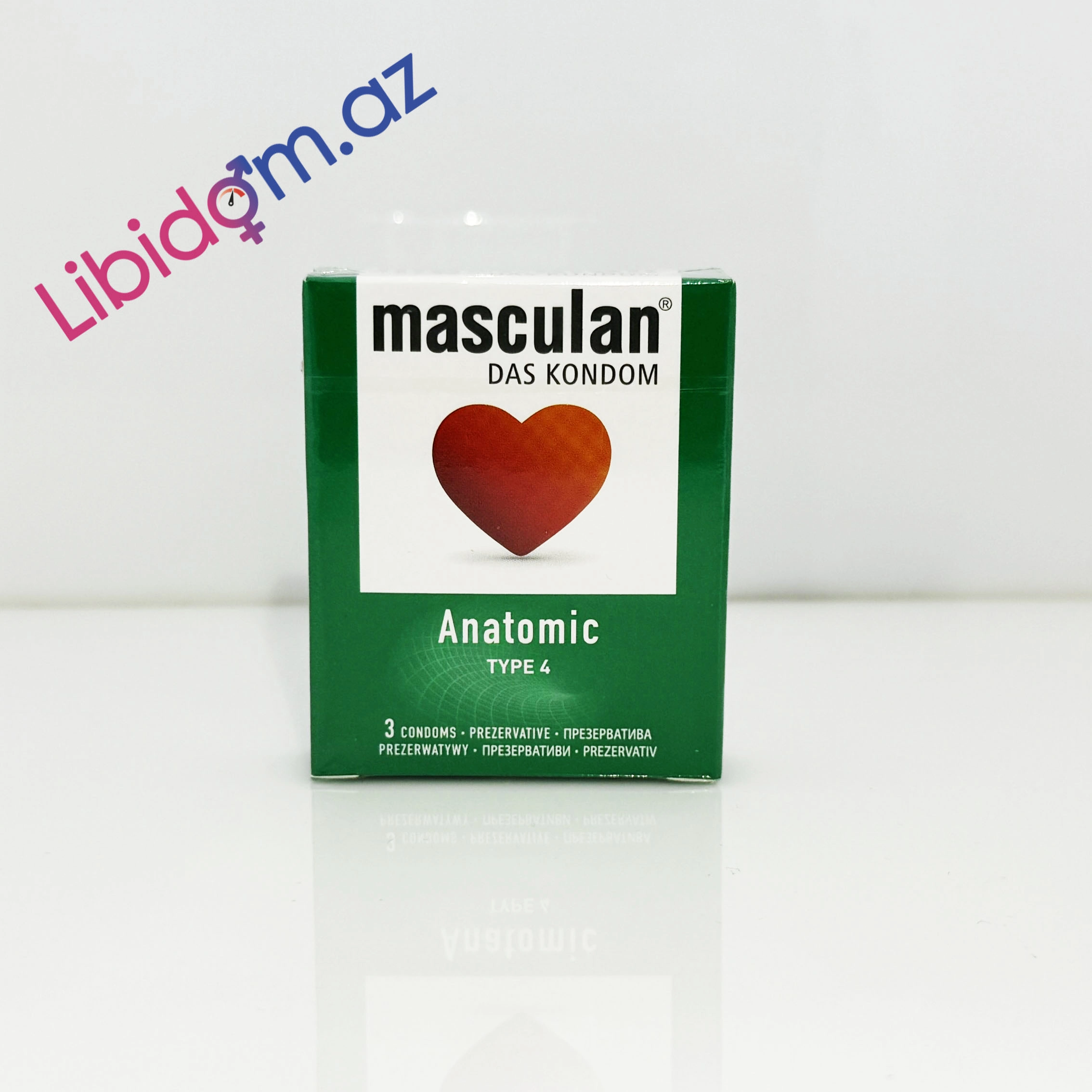 Masculan Anatomic N3 Qoruyucular