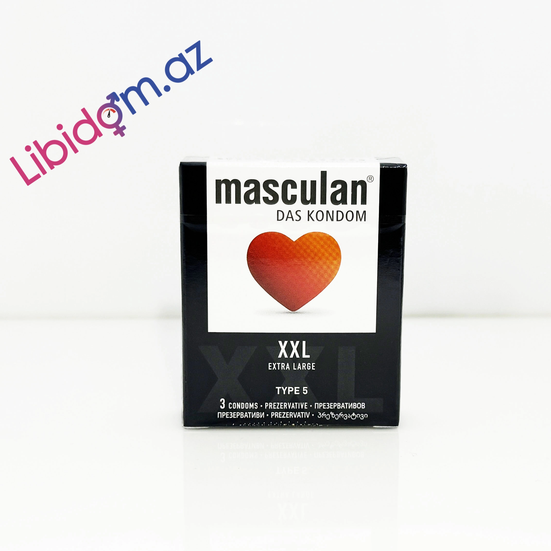 Masculan XXL Extra Large N3 Qoruyucular