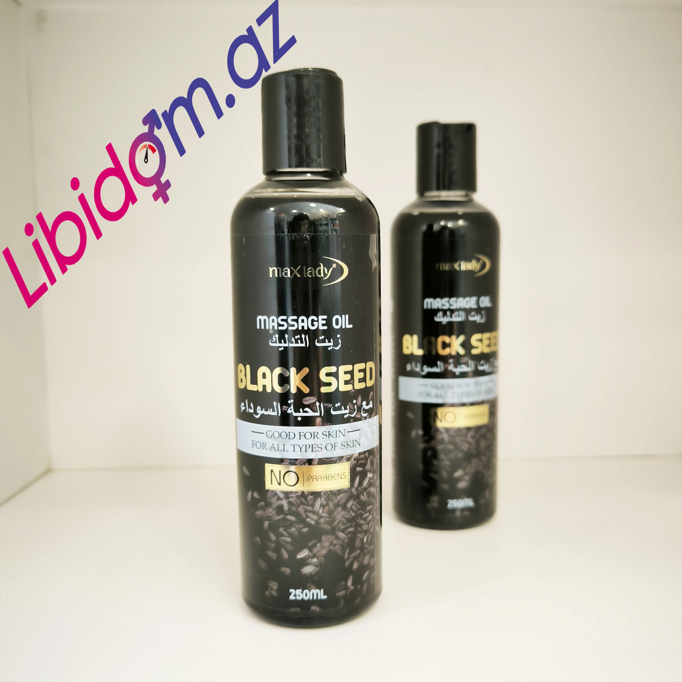 Maxlady Black Seed massage oil İntim gellər və kremlər
