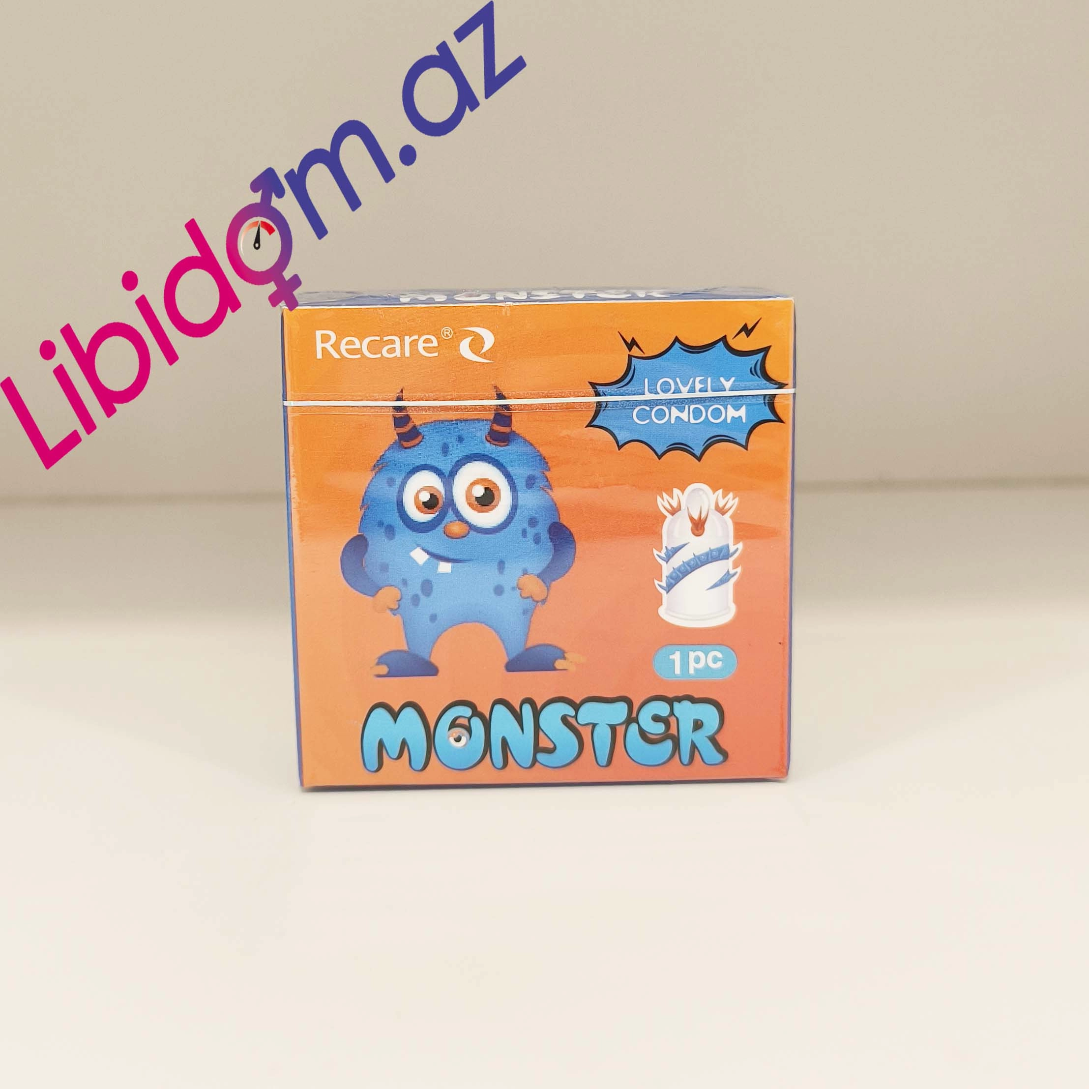 Monster Lovely N1 – Cinsi Həzzi Artıran Xüsusi Prezervativ Qoruyucular
