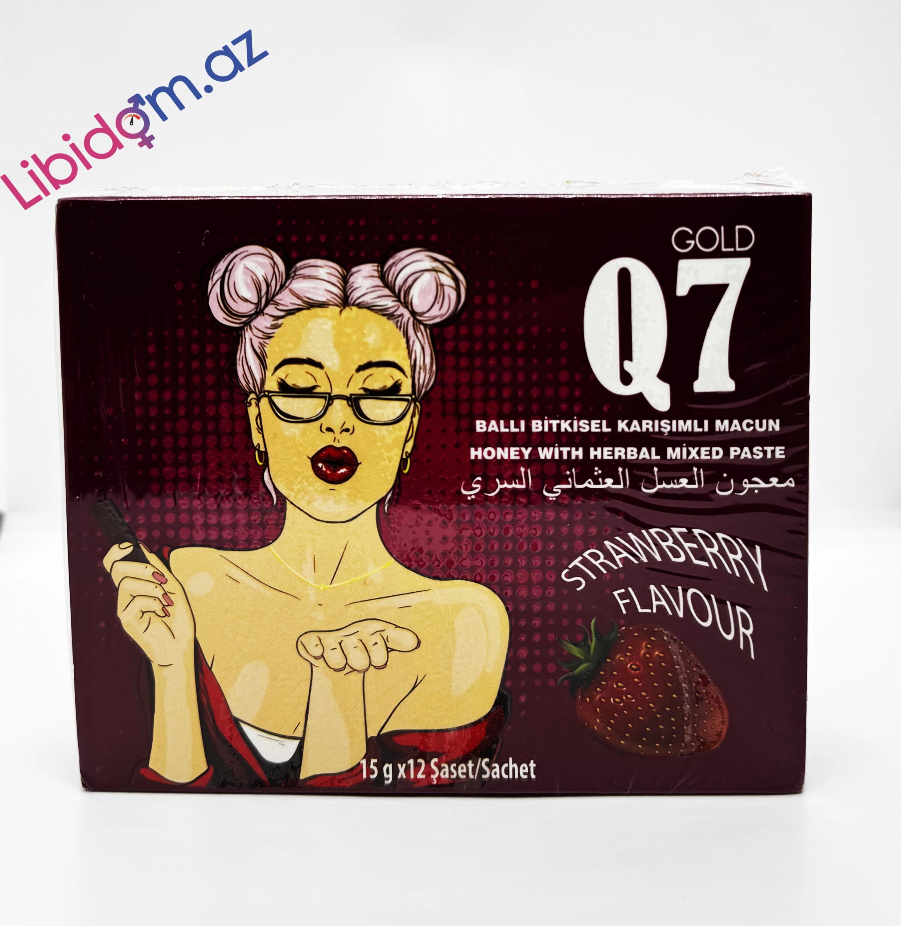 Q7 Gold N12-Çiyələkli məcun Müalicəvi dərmanlar