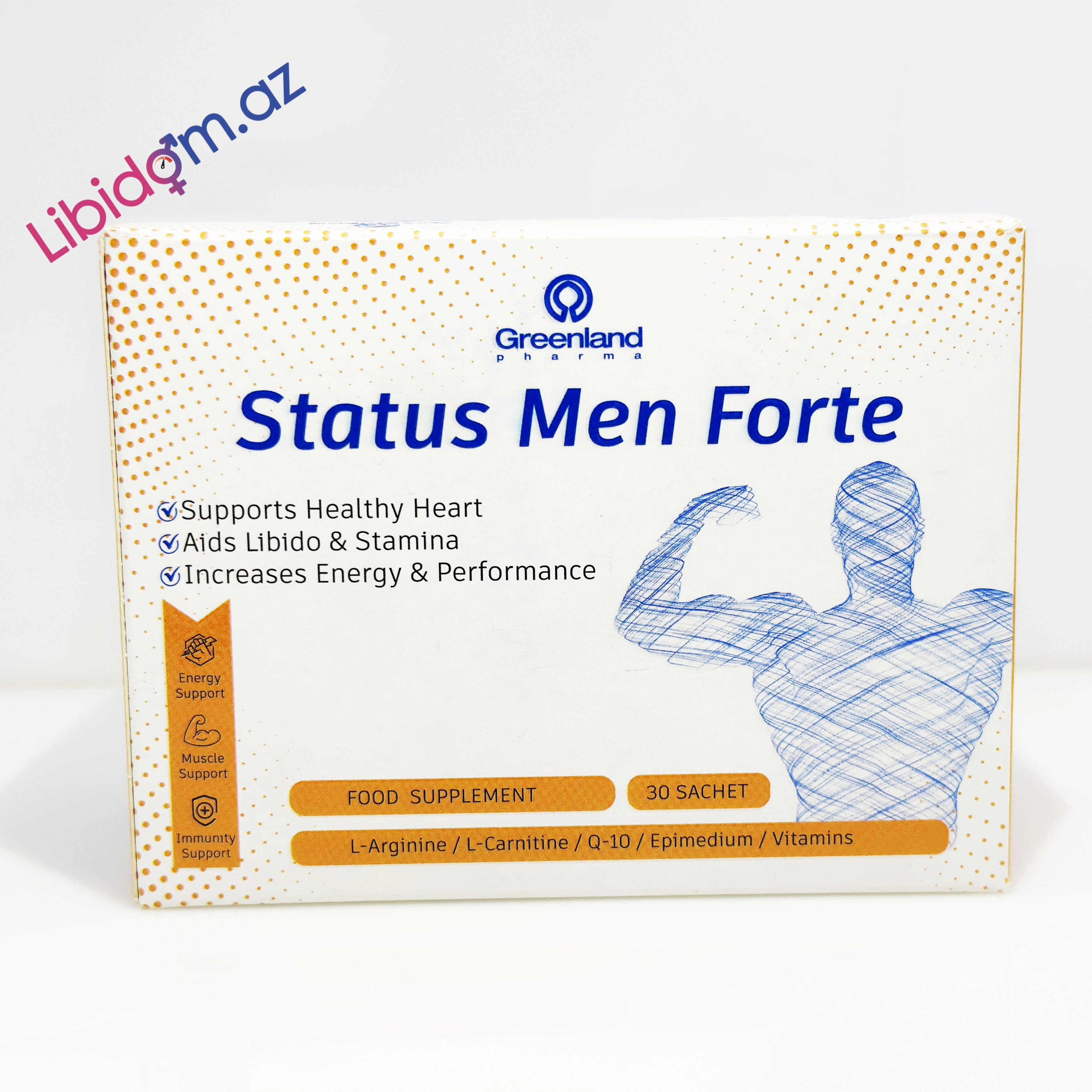 Status Men Forte N30 (saşe) Müalicəvi dərmanlar