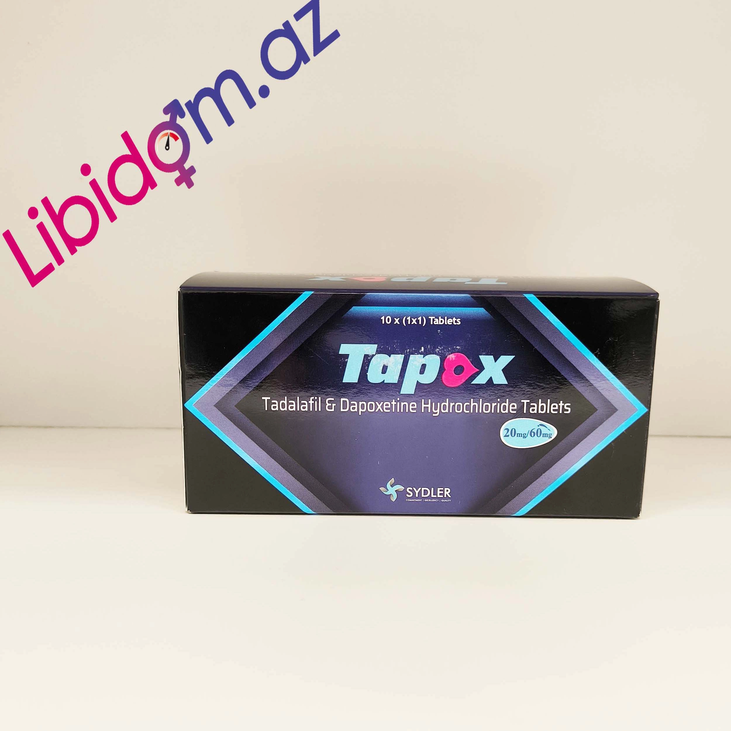 Tapox Tadalafil N10 – Cinsi Funksiyanı və Müddəti Gücləndirən Təbii Həll Müalicəvi dərmanlar