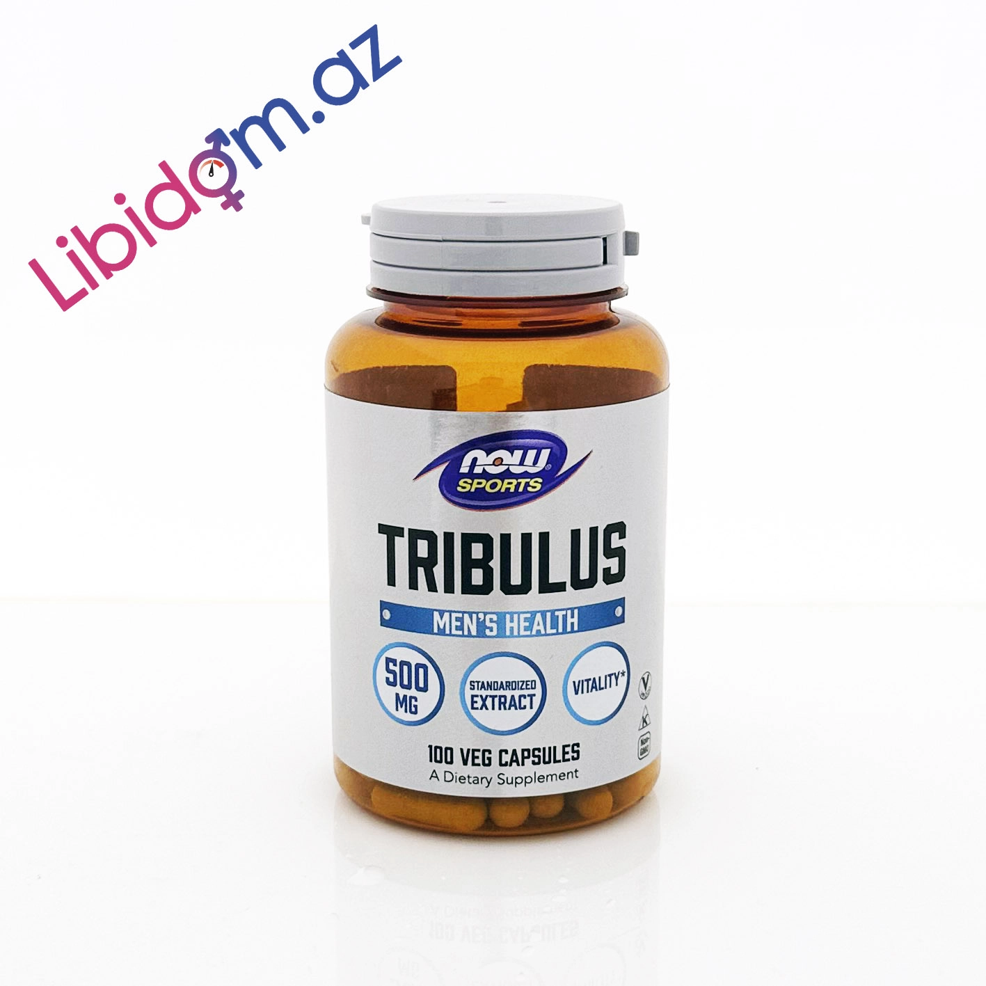 Tribulus Men Health 500 мг — 100 растительных капсул Müalicəvi dərmanlar