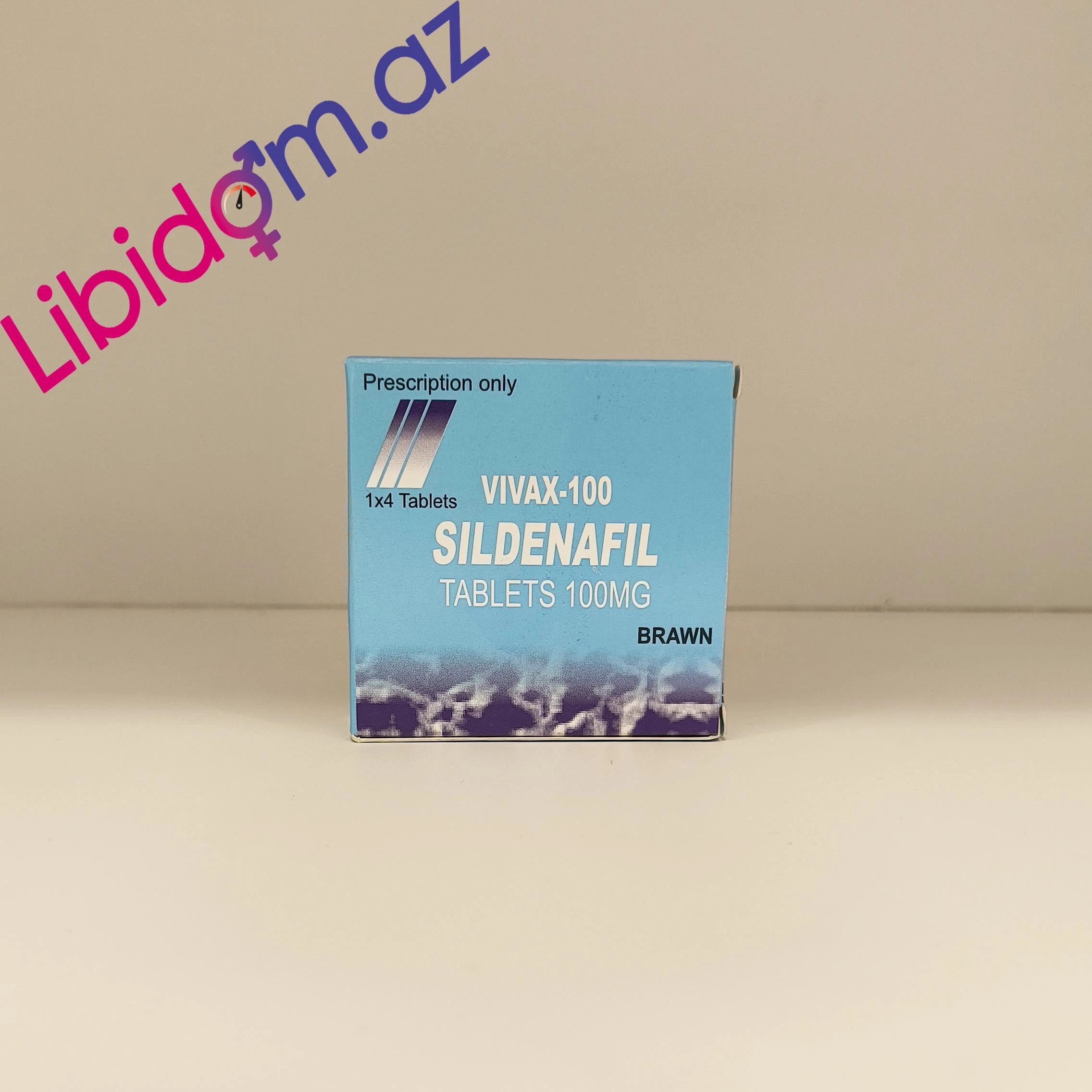 Vivax 100mg N4 Cinsi istəyi artıran məhsullar / Geciktiricilər
