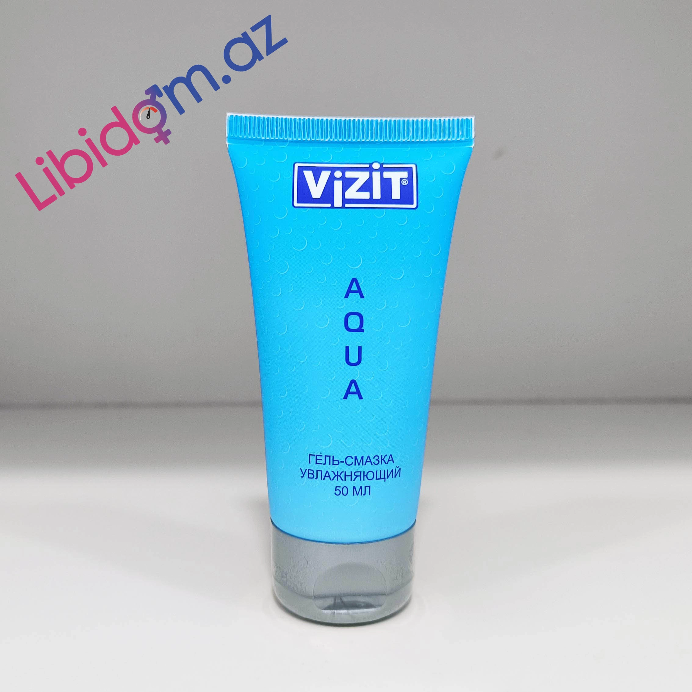 Vizit Aqua İntim Gel 50ml – Şəffaf Su Əsaslı Sakitləşdirici Gel İntim gellər və kremlər