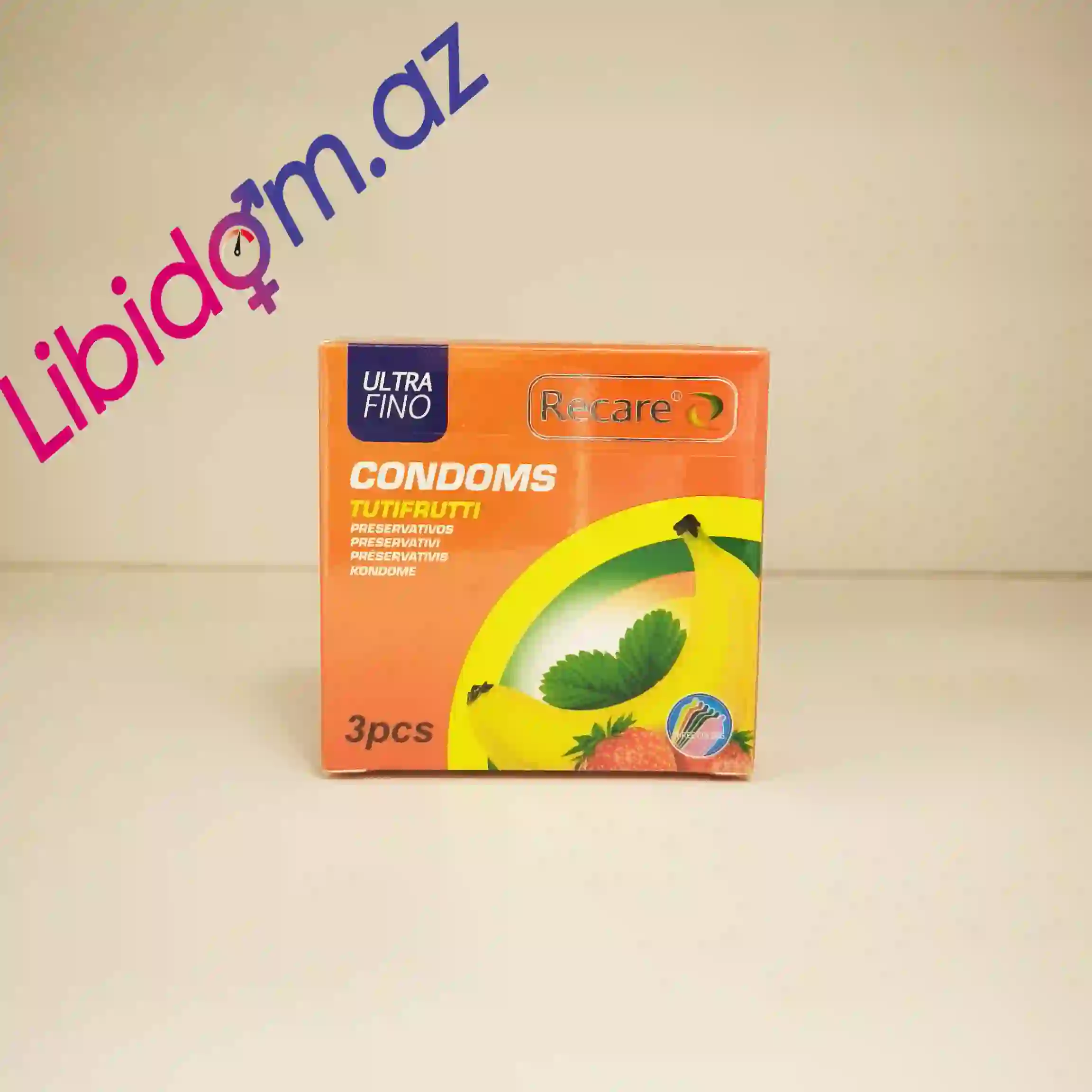 Recare Condoms Tutifrutti N3