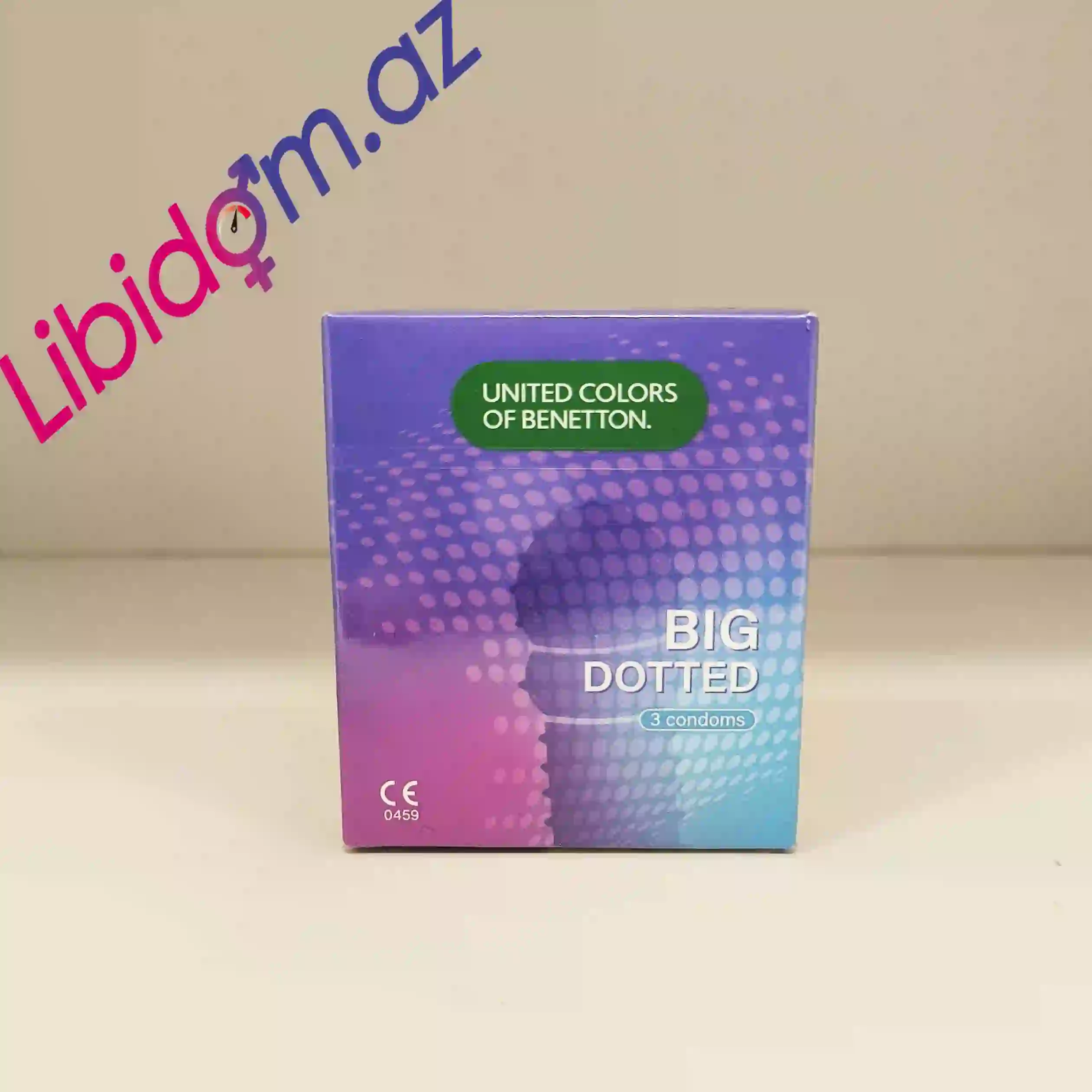 Colors Big Dotted N3 Condom – Təbii Lateksdən Hazırlanmış Tir-Tirli Prezervativlər
