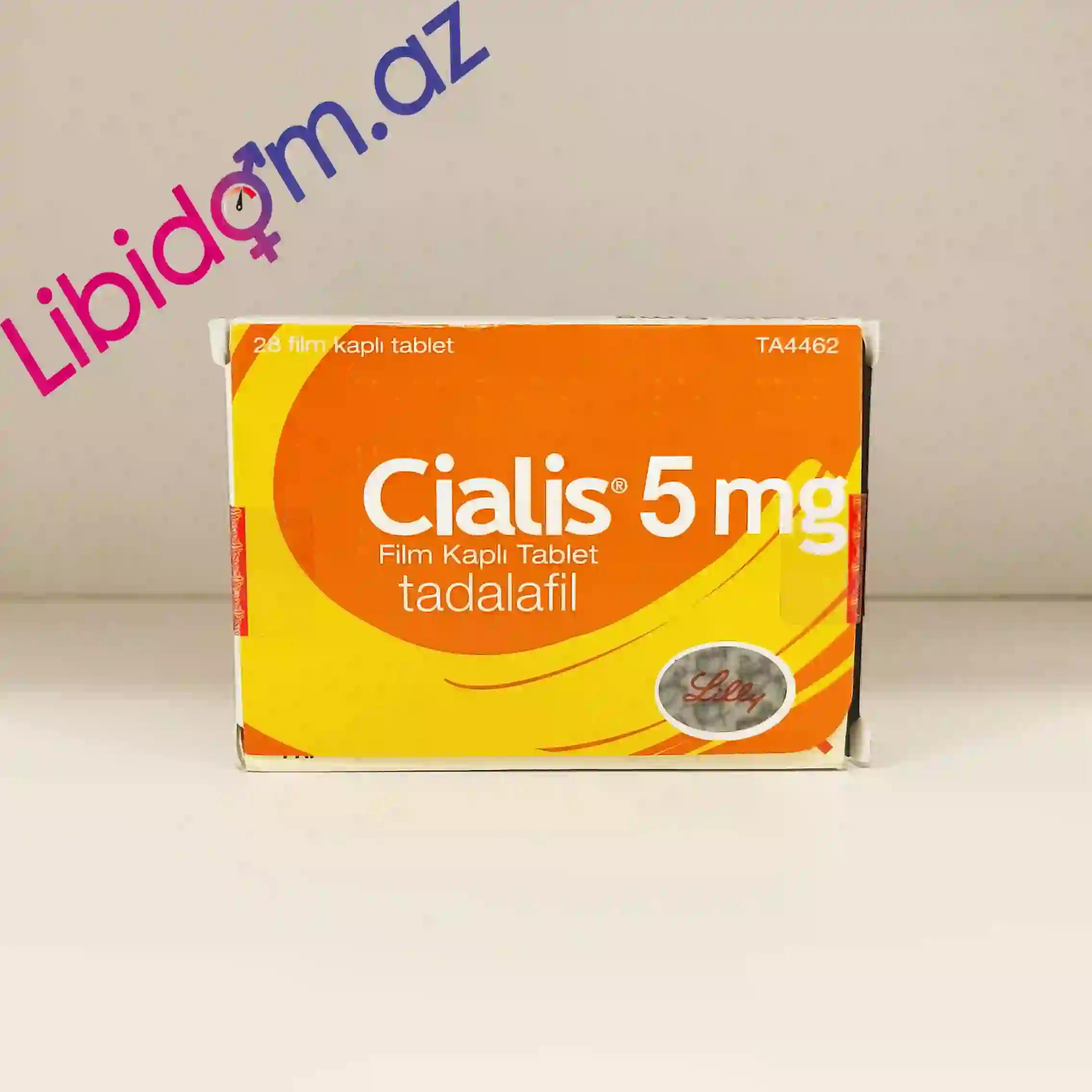 Cialis 5mg N28  – Erektil Disfunksiyanın Müalicəsi üçün Dərman