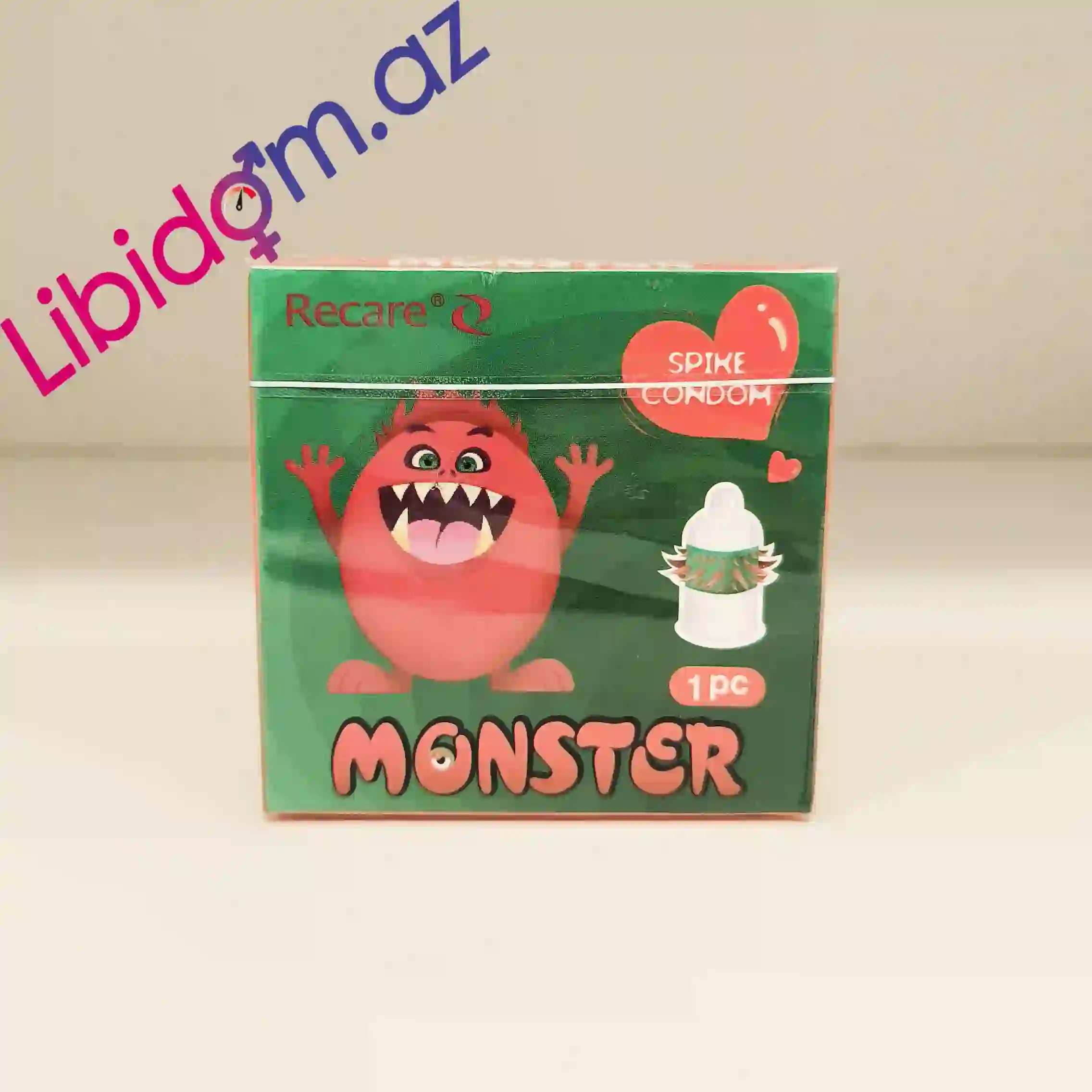 Monster Spike N1 – Cinsi Həzzi Artıran Xüsusi Prezervativ