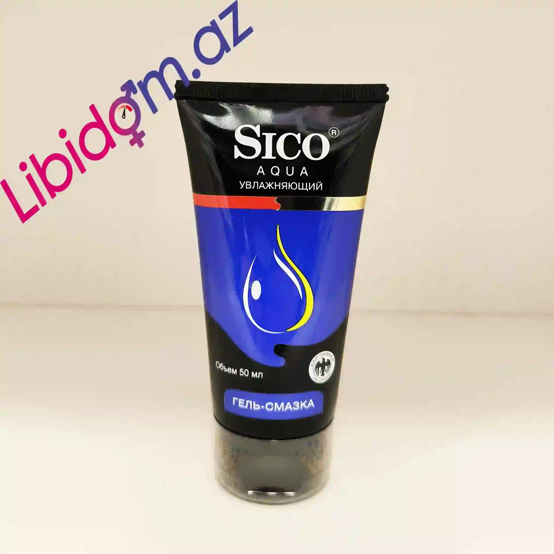 Sico Aqua Gel 50ml - Həssaslıq Artıran və Təbii Nəmləndirici Su Əsaslı Gel