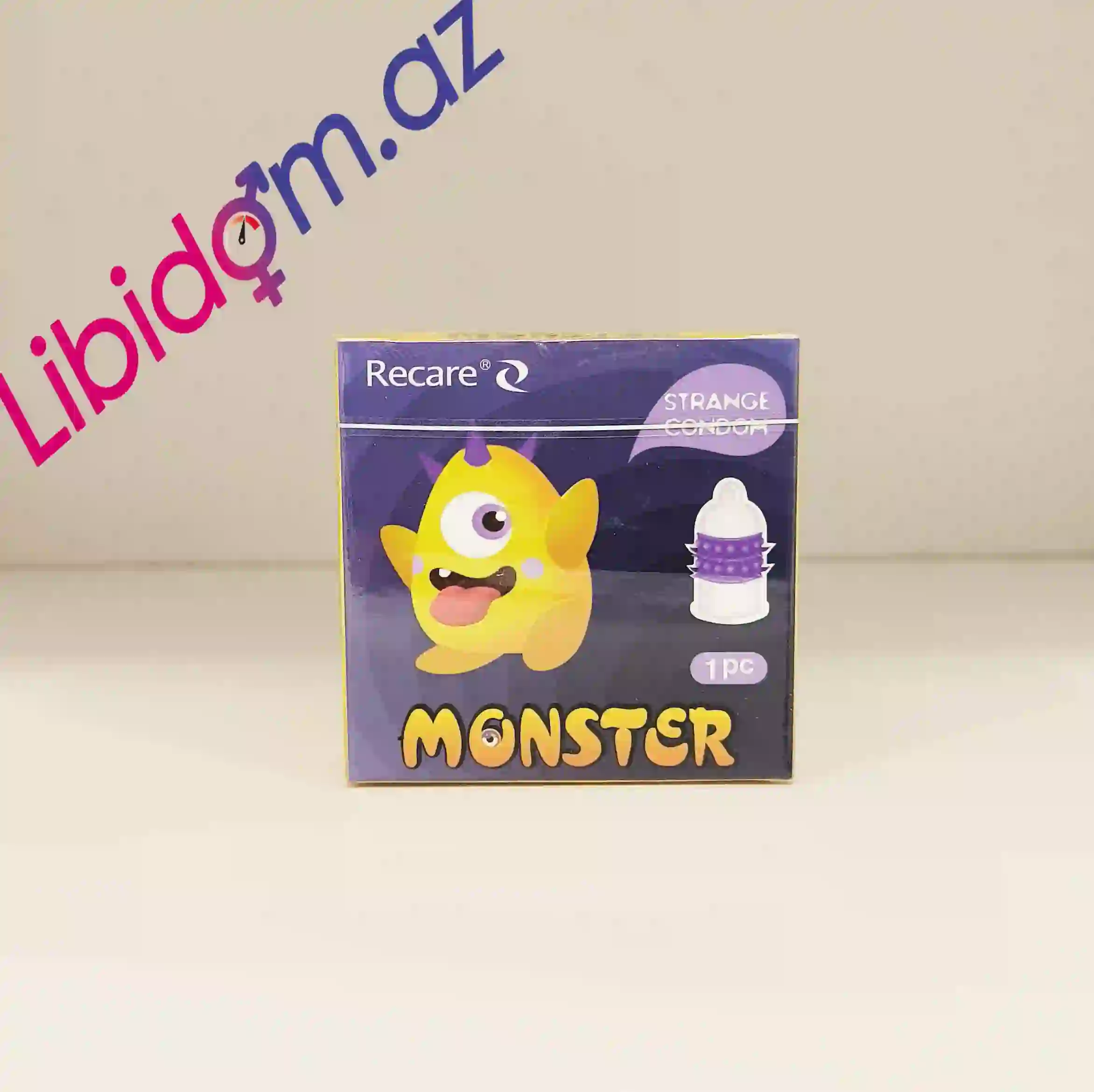 Monster Strange Condom N1 – Cinsi Həzzi Artıran Xüsusi Prezervativ