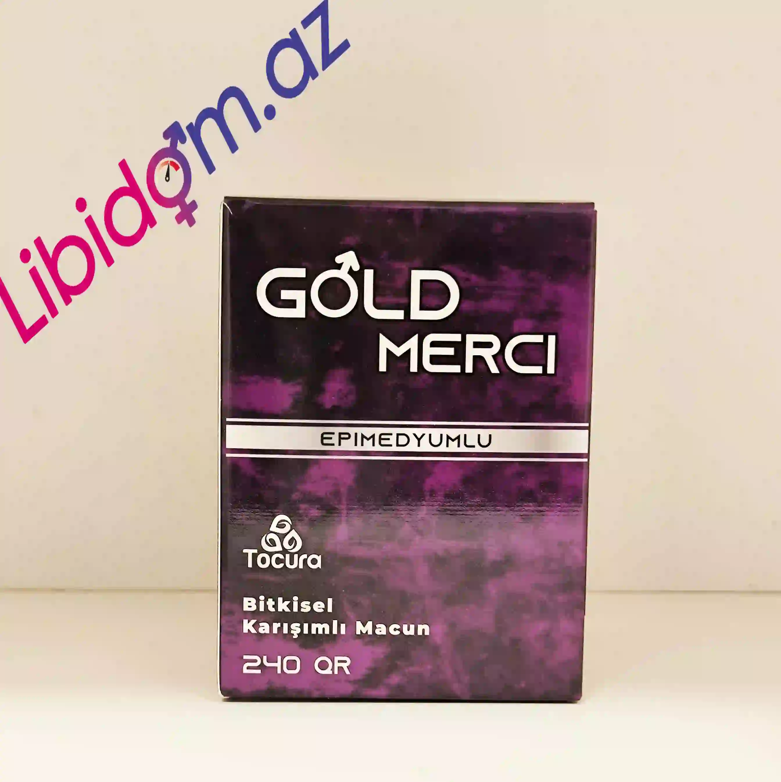 Gold Merci Macun 240gr – Cinsi Həvəsi Artıran Bitki Tərkibli Tam Orijinal Məcun